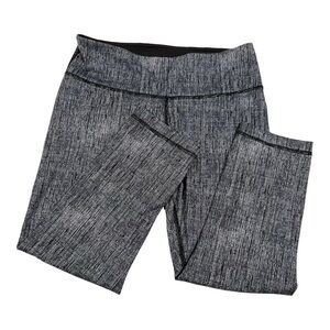 Lululemon crop wunder under leggings size 4